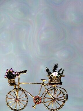 Bicycle Brooch
